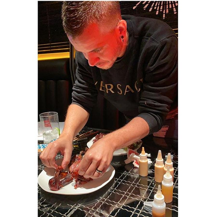 El chef David Muñoz, en su restaurante DiverXO.