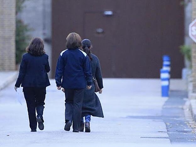 Isabel Pantoja entrando en prisión el 21 de noviembre de 2014.
