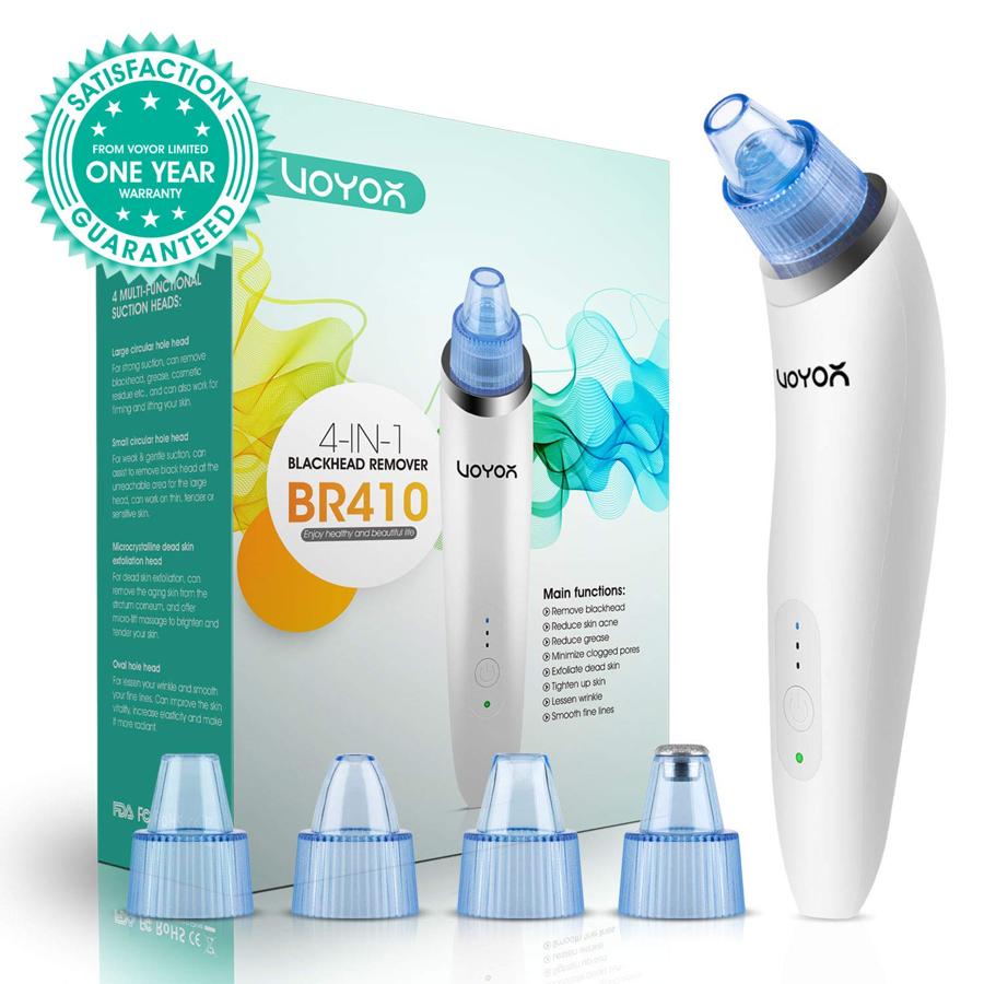 El Voyor 4 en 1 es el limpiador de poros más vendido de Amazon y durante el Black Friday tiene un precio rebajado un 67%. Si buscas un nuevo aliado para eliminar la grasa y las espinillas de tu rostro, este limpiador  cuesta 13.19 euros .