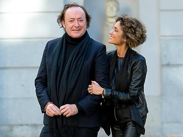 Ana García Lozano junto a Tomás Alía.