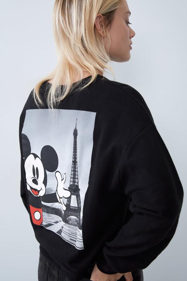 Sudadera de Mickey Mouse de Zara, (20,76 euros).