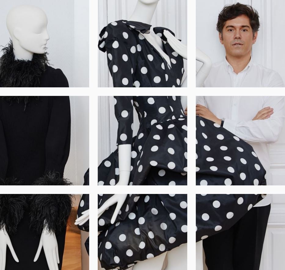 Alguna de las prendas de la primera colección de Jorge Vázquez como director creativo de Pertegaz. Aún no la hemos visto, y ya sabemos que nos va a enamorar...