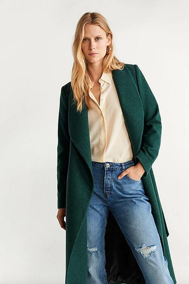 El vestido de Pippa en el catálogo de Mango.