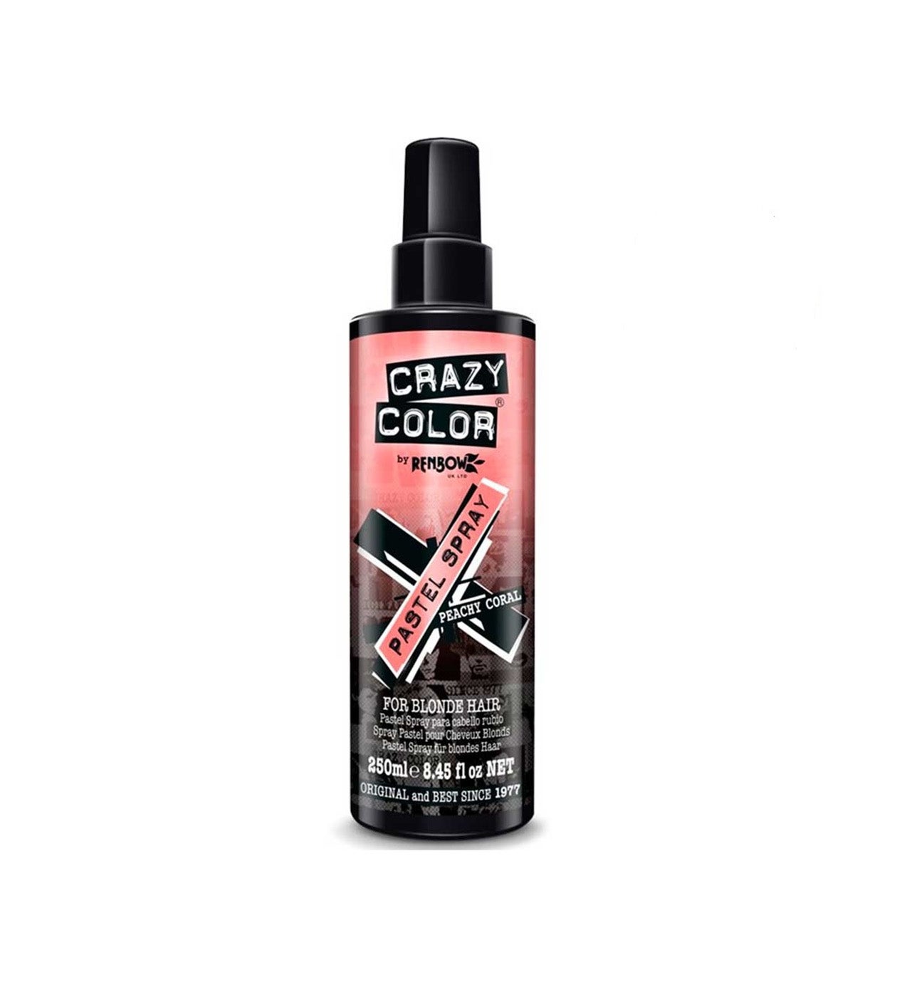 Sin amoníaco ni peróxido en el líquido, tu cabello se mantendrá seguro y se verá genial. Para obtener los mejores resultados, aplícalo secando el cabello y peinar para una de una distribución uniforme. Seca al estilo preferido para fijar el color. El color se va con 3 lavados. Color: Peachy Coral. (6,50 €).