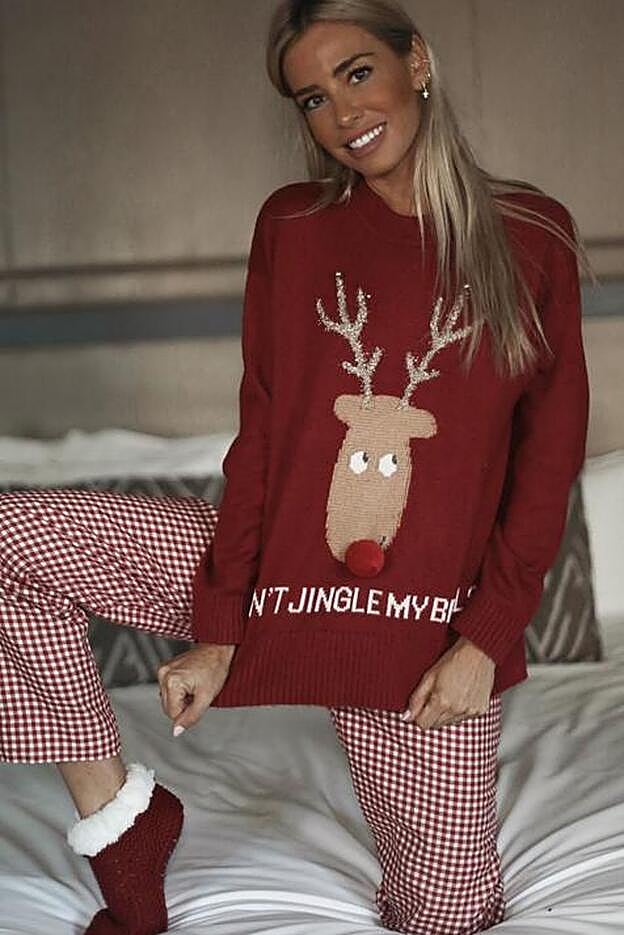 En realidad no se trata de un conjunto, pero las dos prendas casan a la perfección