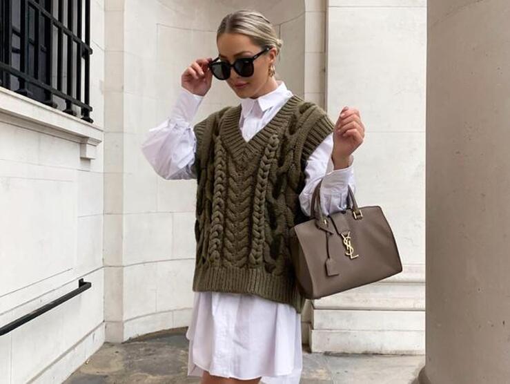 Fotos: Los chalecos de punto, la nueva prenda viral de la temporada