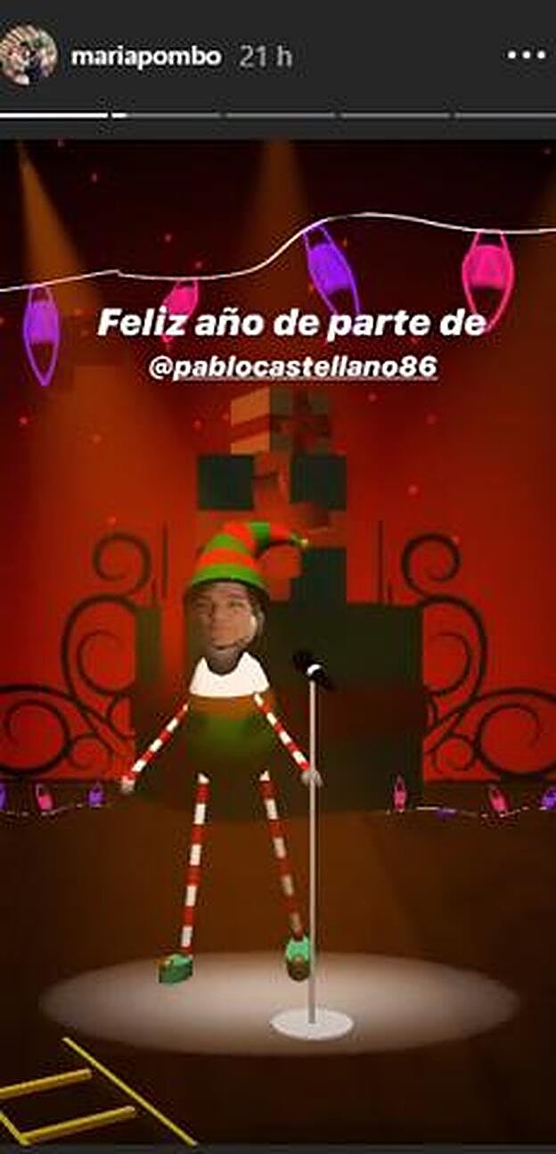 María compartía este divertido video de su marido