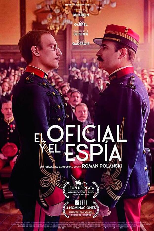 Cartel de 'El oficial y el espía', la nueva película de Roman Polanski.