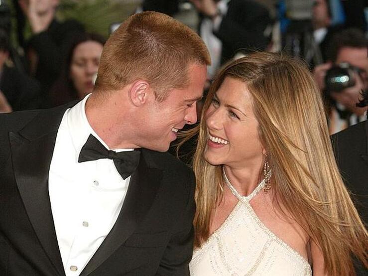 Fotos: Brad Pitt y Jennifer Aniston coincidirán en los Globos de Oro. ¿Volveremos a ver fotos como estas?