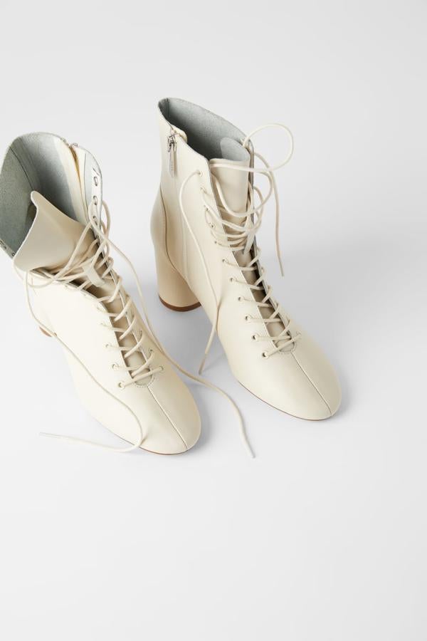 cordones botines verano mujer zara