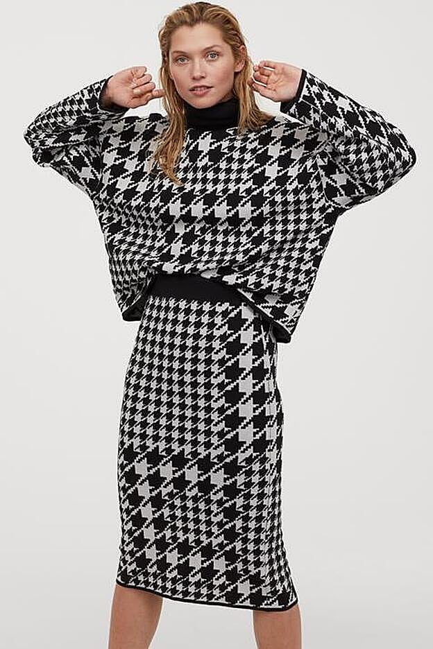 Total look pata de gallo.