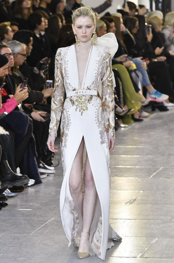 Desfile Alta Costura colección Primavera/Verano 2020 de Elie Saab.