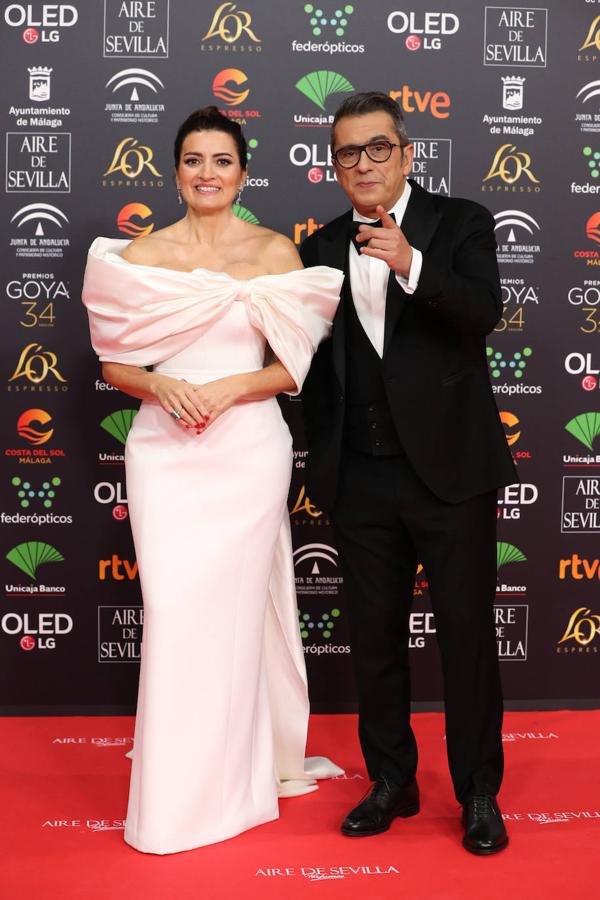 Andreu Buenafuente y Silvia Abril, presentadores de la gala de los Premios Goya 2020.