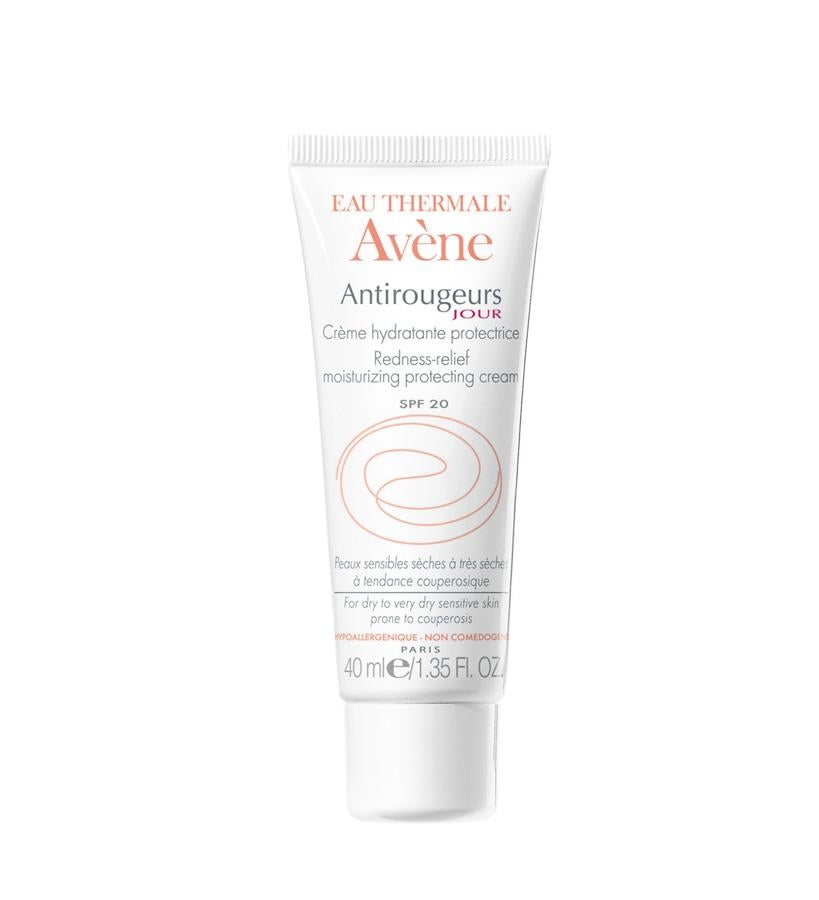 Recomendada para las pieles sensibles, secas a muy secas, con tendencia cuperósica. Su uso mejora la microcirculación de la piel gracias al extracto de ruscus, rico en saponinas. También tiene acción protectora por su riqueza en aceites vegetales, para un mayor confort de la piel. Además, es calmante y desensibilizante, al incluir la rica en agua termal de la marca, y fotoprotectora con SPF 20. (21,35 €).
