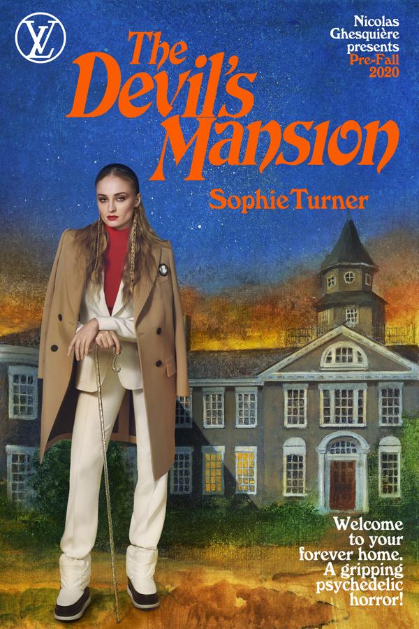 Sophie Turner en 'The devil's mansion'.