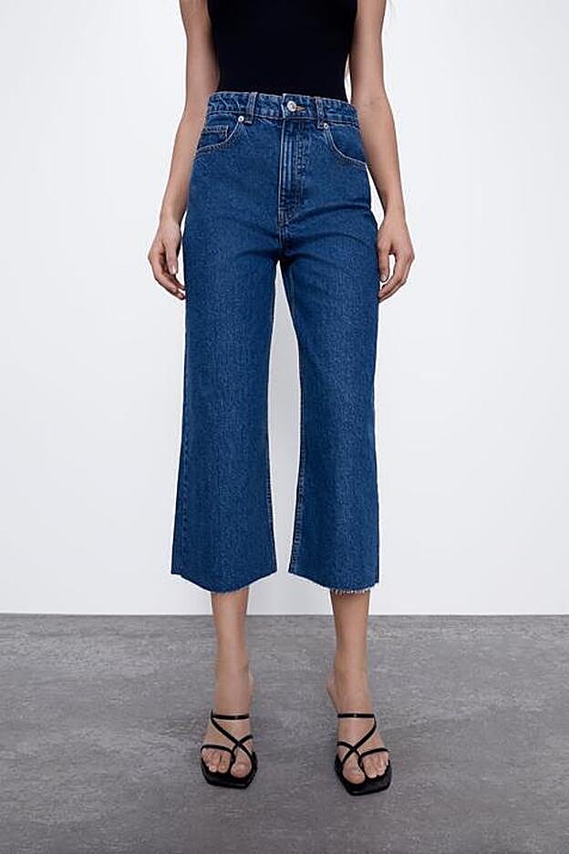 El pantalón vaquero culotte, uno de nuestros favoritos para la primavera