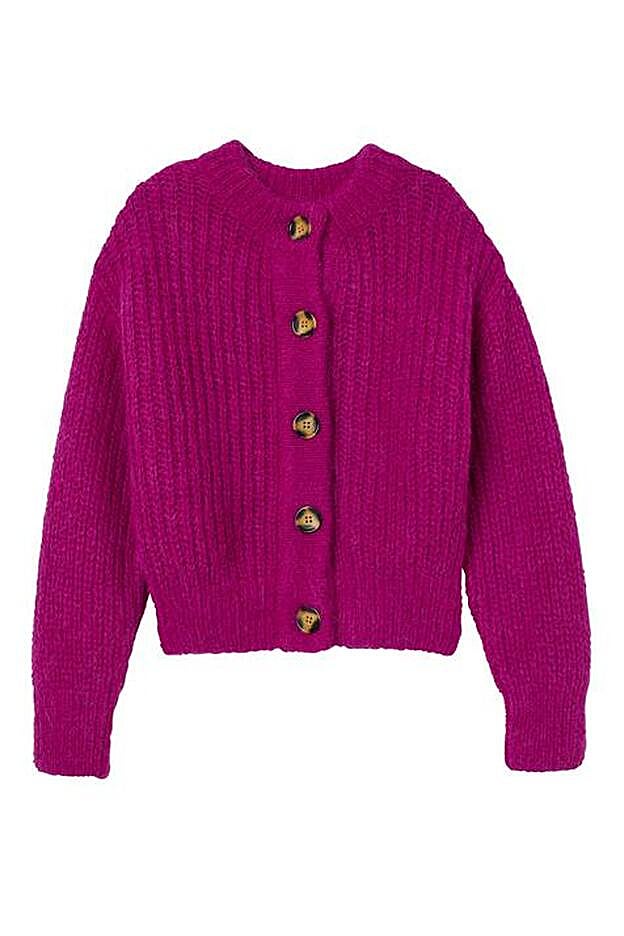 Cárdigan de lana de H&M, costaba 59,99 y llegó a las rebajas. Ahora está agotada.