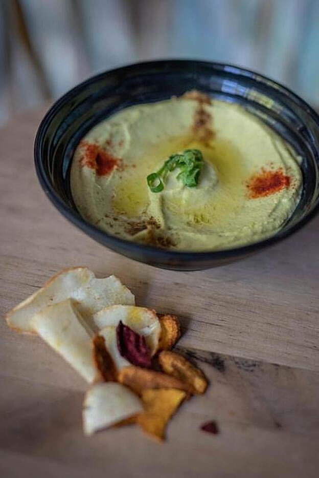 Hummus de edamame @tastypokebar