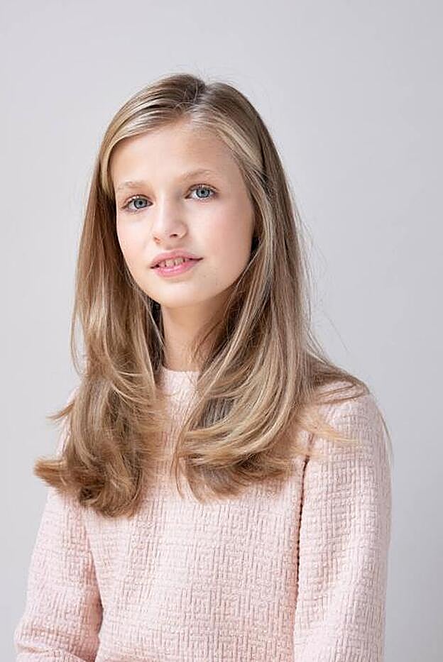 retrato de la Princesa Leonor realizado por Estela de Castro.