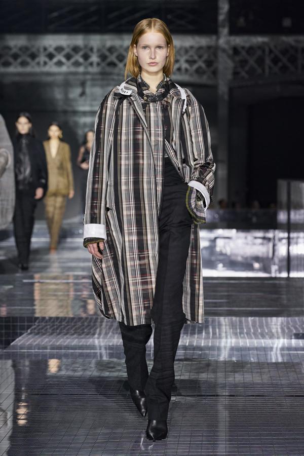 Desfile de Burberry.