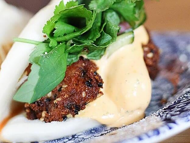 Bao del restaurante Buns & Bones