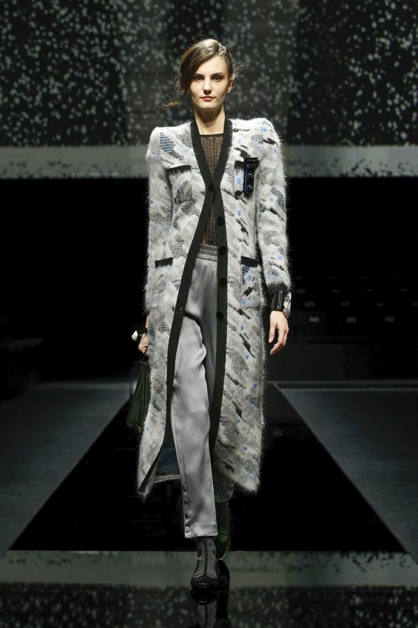 Desfile de Giorgio Armani.