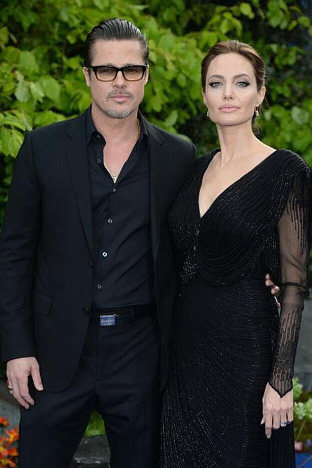 Angelina Jolie y Brad Pitt.