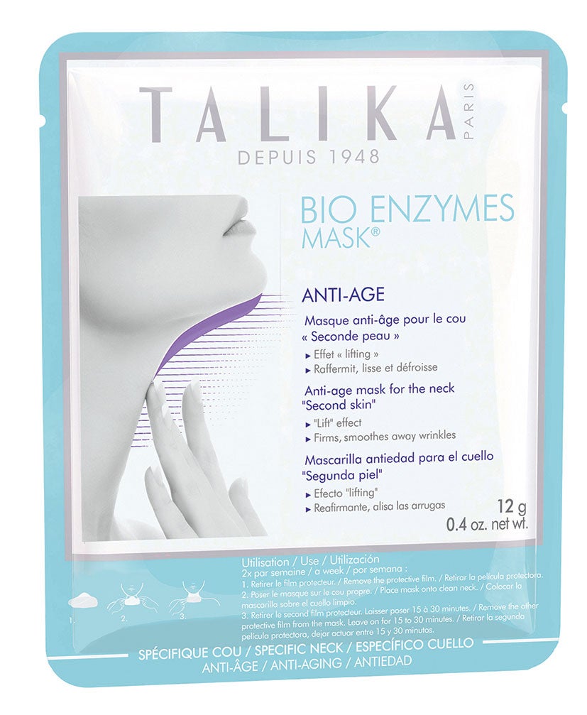 Bio Enzymes Mask Antiedad Cuello de Talika (7,90 €).