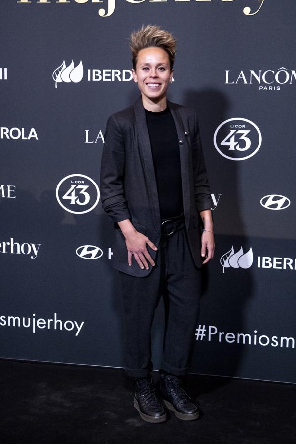 Amanda Sampedro, capitana del equipo Atlético de Madrid Femenino y de la selección española de fútbol.