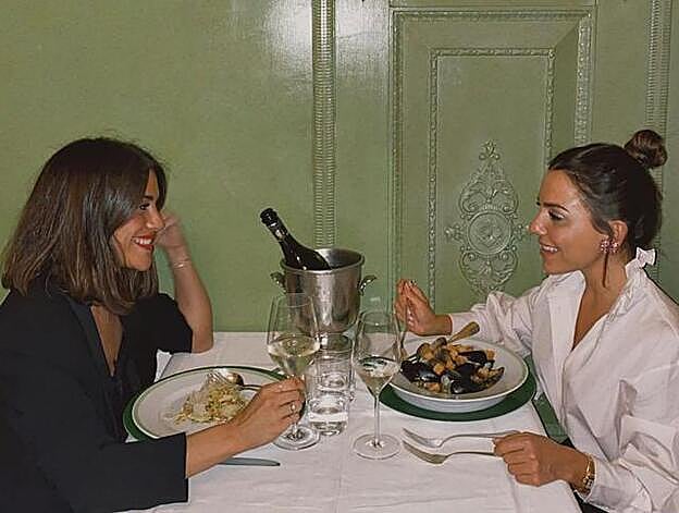 Paula Ordovás ama la comida de Da Giacomo