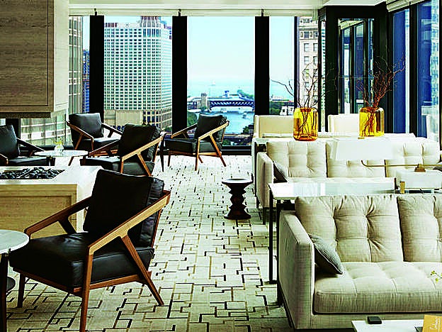 El club privado de The Langham Hotel.