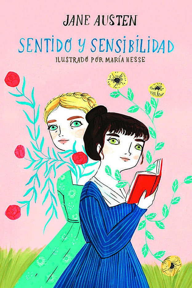 Sentido y sensibilidad, ilustrado por María Hesse.