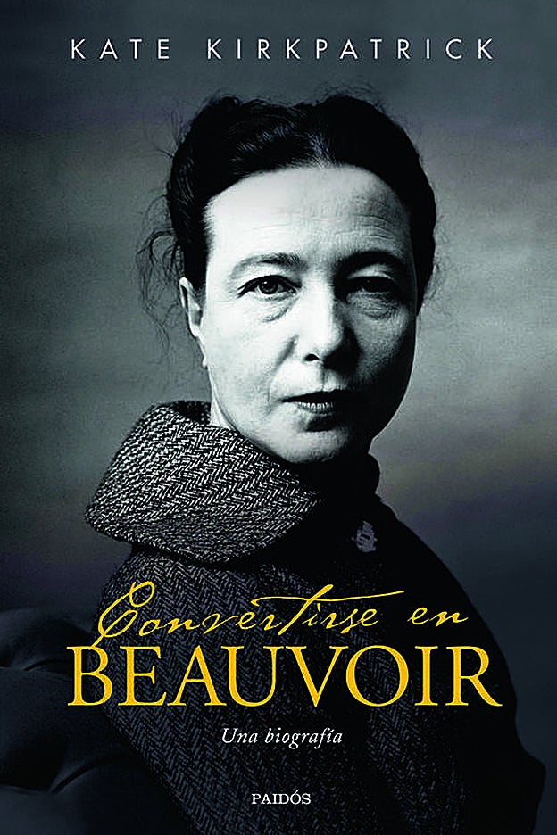 Portada del libro de Kate Kirkpatrick sobre Simone de Beauvoir.
