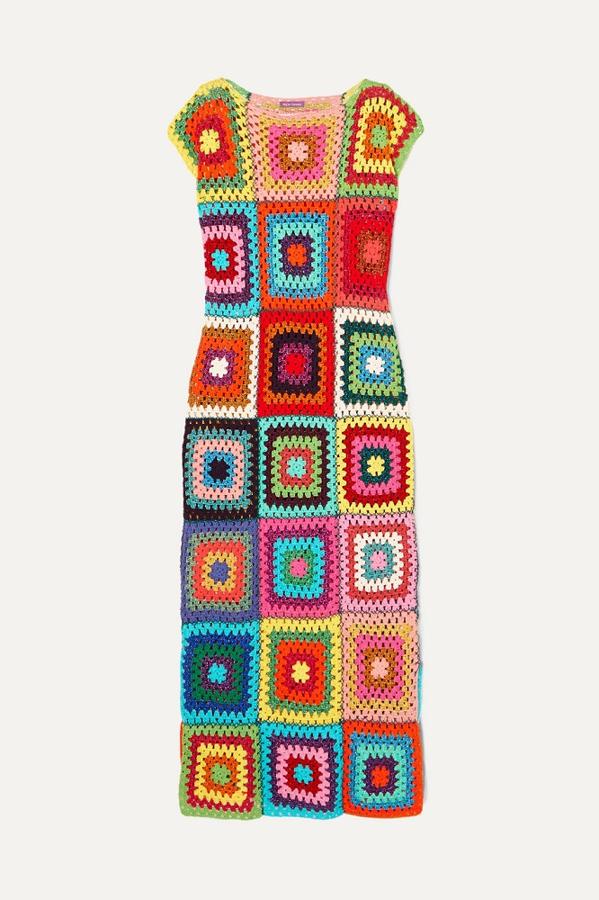 En 'patchwork' multicolor, de Rose Carmine.