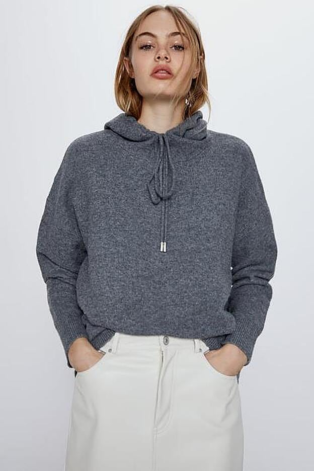 Este es el jersey de Zara con el que vamos a copiar el look de Vicky Martín Berrocal.