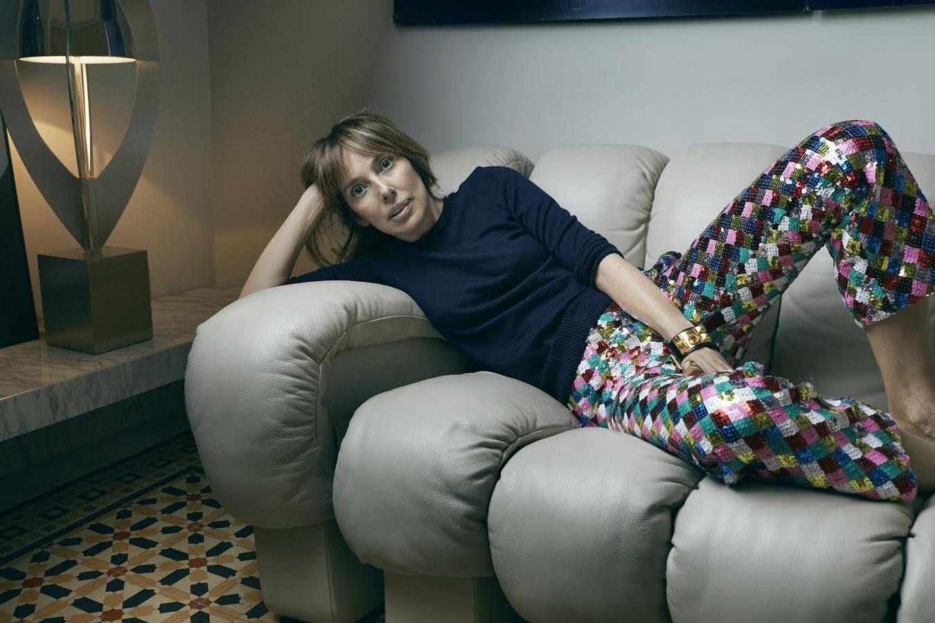 ¿Cómo y con quién está pasando la cuarentena la diseñadora Teresa Helbig? “Lo llevo con serenidad, resignación y buen humor. Estoy con mi marido, mi hija y mi madre. Mi hijo, Pol, está en su casa pasando la cuarentena. Creo que esto nos hará más fuertes".