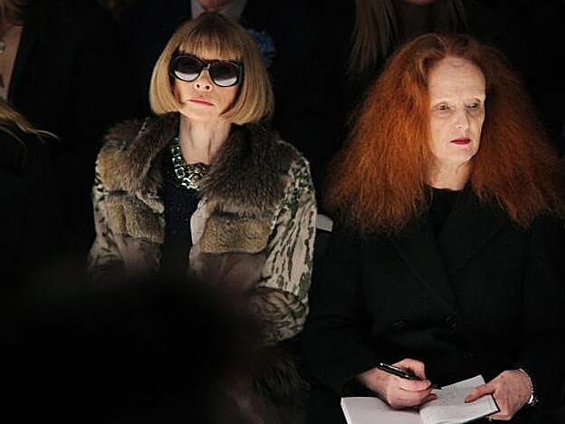 Anna Wintour y Grace Coddington, en un momento de "El número de septiembre".