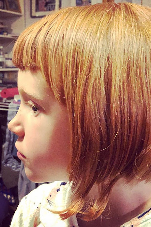 Si metes mucho la pata, sé imaginativa: un corte infantil lo admite casi todo.