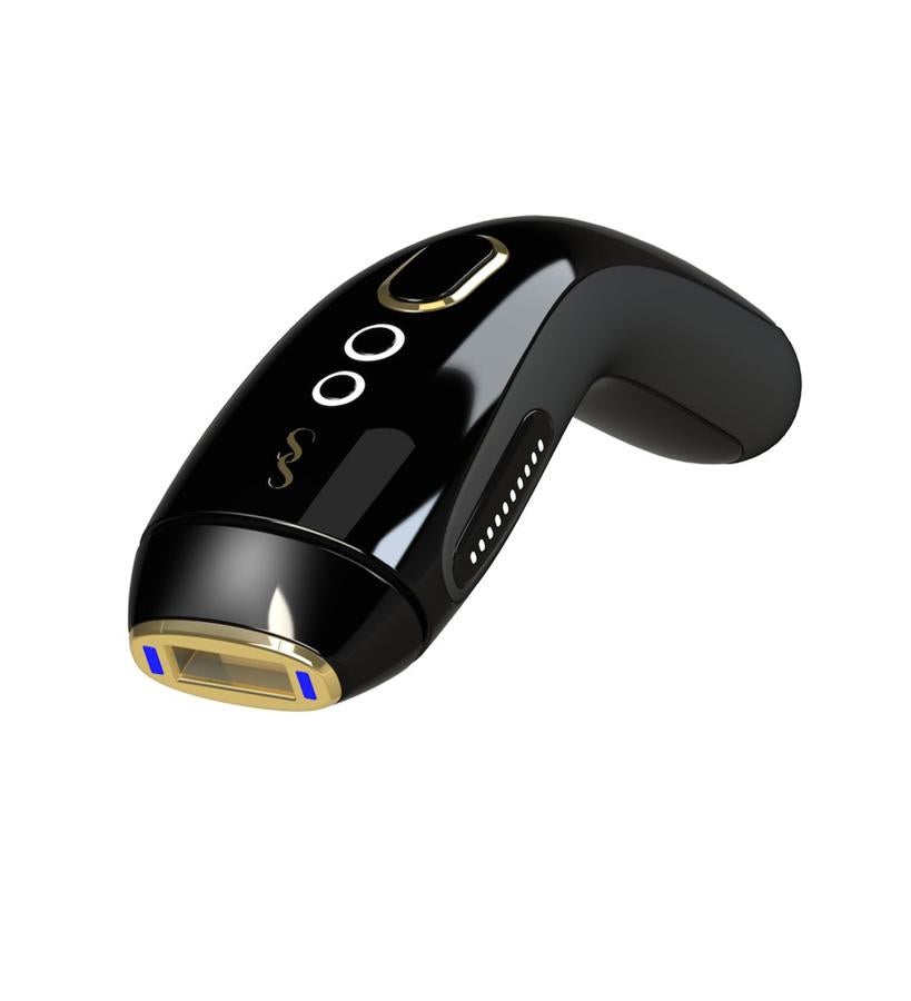 Con este potente dispositivo puedes tratar el vello no deseado en tan sólo unos minutos. La velocidad máxima que trabaja -entre destellos- es de menos de 1 segundo, actúa sin gel y contiene suficientes destellos para toda una vida de tratamientos, lo que significa que nunca tendrás que comprar cartuchos de sustitución. El modo de deslizamiento es excelente para tratar zonas grandes, como las piernas, mientras que el modo de estampación proporciona la versatilidad y precisión que necesitas para zonas (224 €).