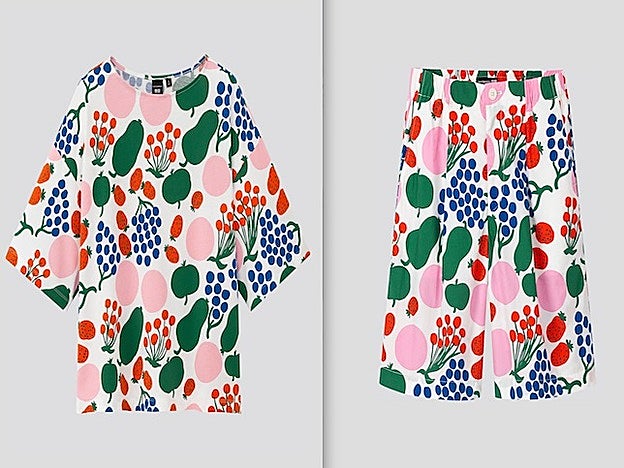 Un bonito conjunto con inspiración frutal.