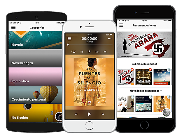 Storytel ofrece más de 100.000 audiolibros