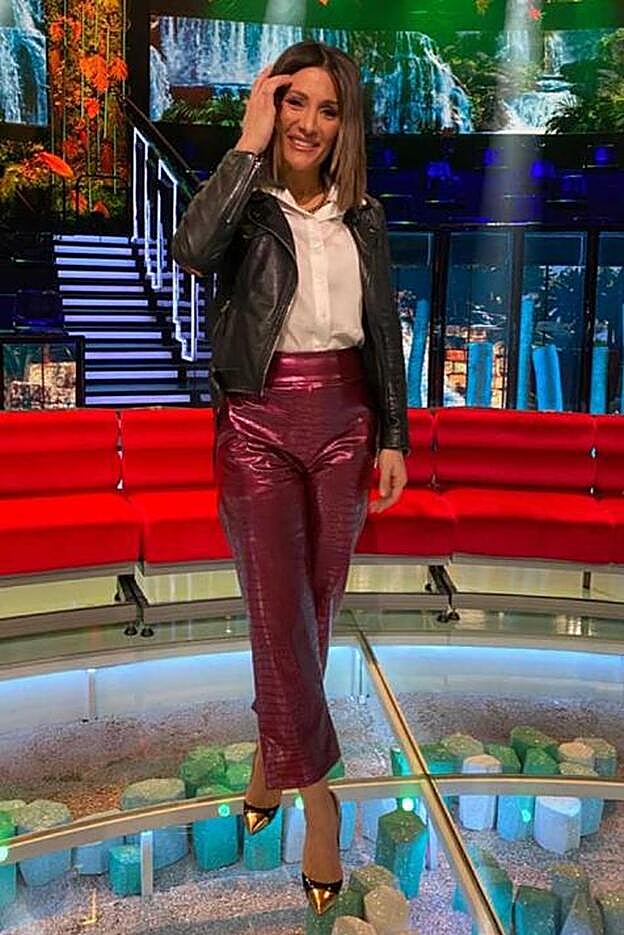 El look de la presentadora en el último Spuervivientes