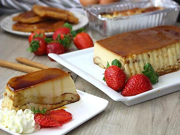 Pudin de torrijas de Oriol's Kitchen