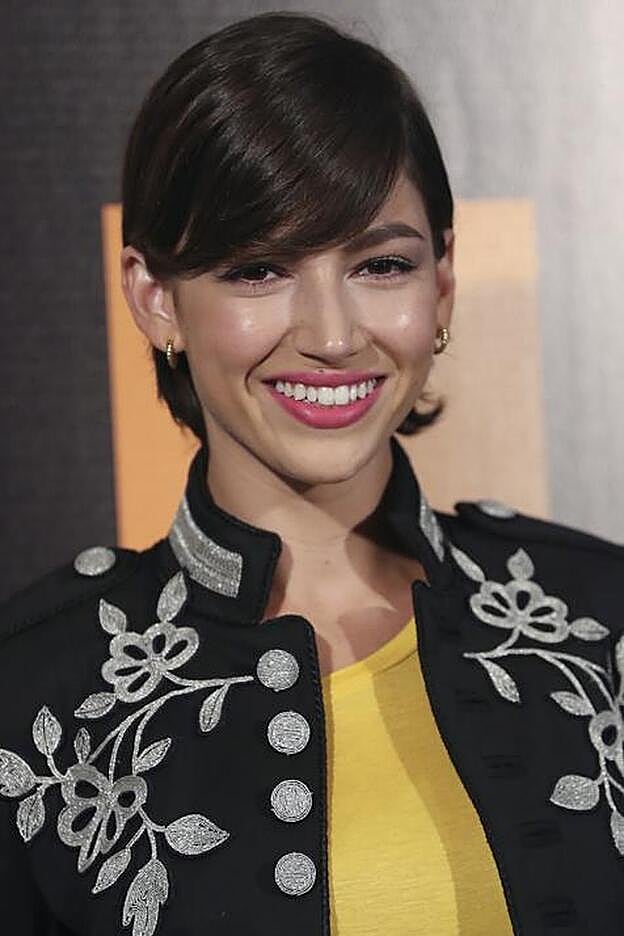 Un corte discreto con un alisado radical, que no llevó durante demasiado tiempo.