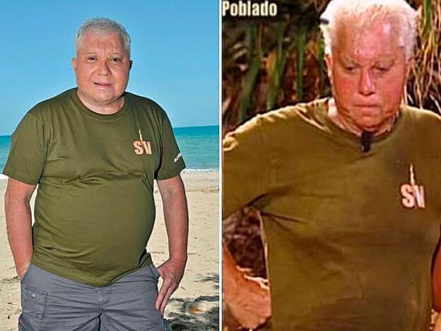 Así le cambió el cuerpo e Juan el Golosina su paso por 'Supervivientes en 2009'.