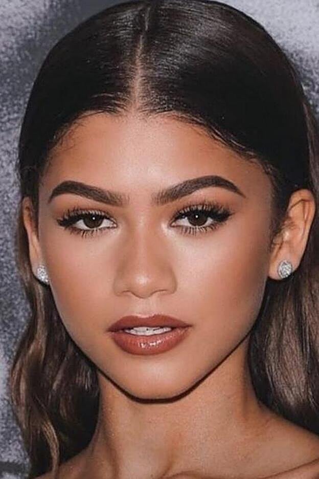 El lookd de belleza de Zendaya en el que se inspiró la influencer
