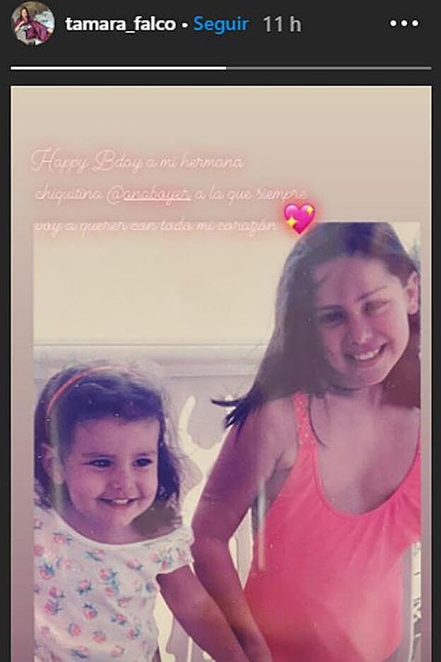 La imagen compartida por Tamara Falcó.