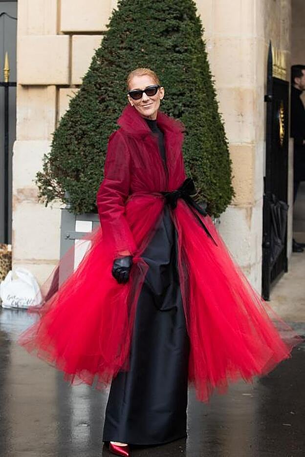 La cantante canadiense es especialista en looks voluminosos imposibles.