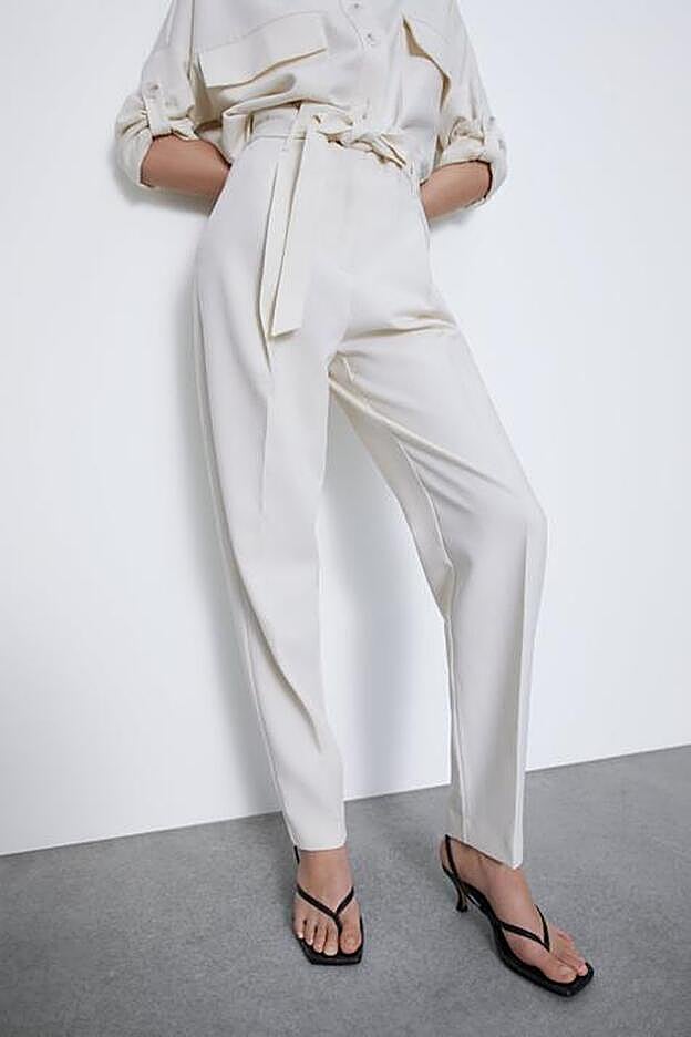 El pantalón paperbag.