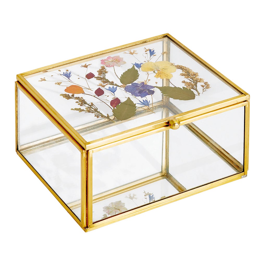 Caja decorativa Flor (17,95 €) de El Corte Inglés.